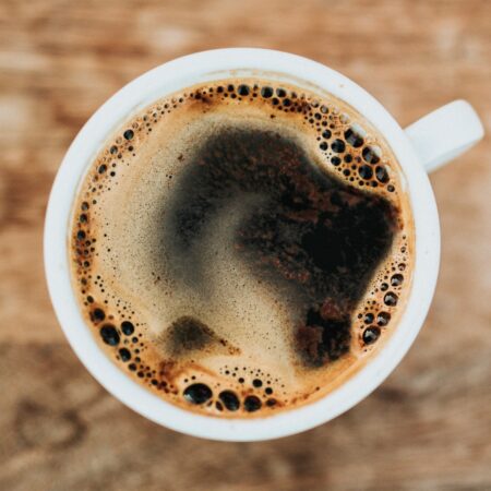 Black coffee is full of polyphenols and is compatible with the Mediterranean Diet rich in polyphenols.